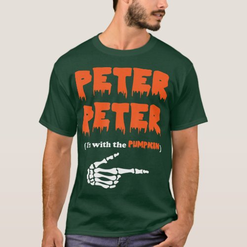 Peter Pumpkin Eater Costume Halloween Splash8 T_Shirt
