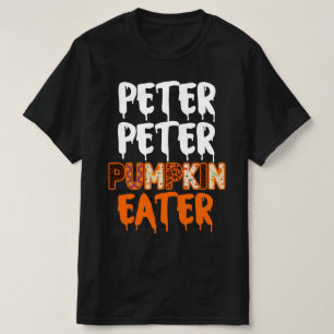 Peter Pumpkin Eater Halloween Costume Couple Men T-Shirt