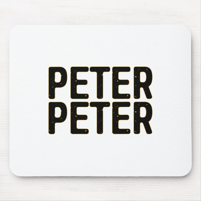 Peter Pumpkin Eater Halloween Costume  Mouse Pad (Front)
