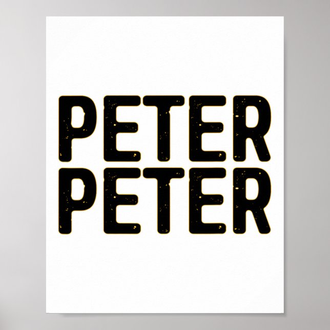 Peter Pumpkin Eater Halloween Costume  Poster (Front)