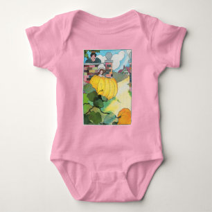 Peter Pumpkin-Eater Mother Goose Nursery Rhyme Baby Bodysuit