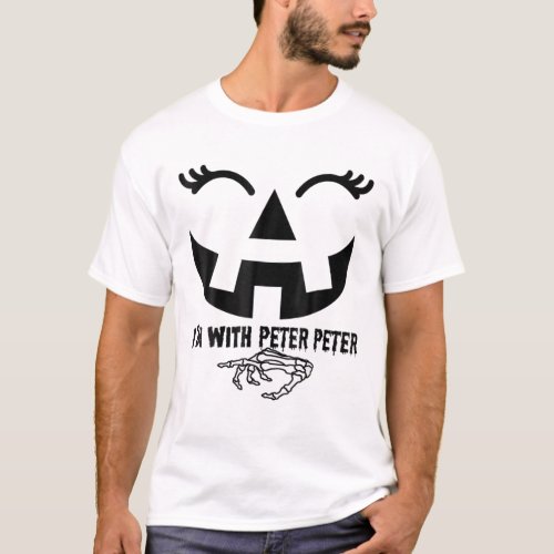 Peter Pumpkin Eater Wife Halloween Couple Costume T_Shirt