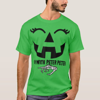 Peter Pumpkin Eater Wife Halloween Couple Costume  T-Shirt