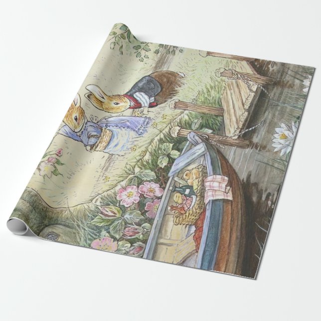 Peter Rabbit 11   Wrapping Paper (Unrolled)