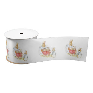 Peter Rabbit and his Sisters (by Beatrix Potter) Satin Ribbon