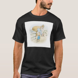 Peter Rabbit and Mr. McGregor - Beatrix Potter Cl T-Shirt