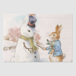 Peter Rabbit and the Snowman by Beatrix Potter Tissue Paper