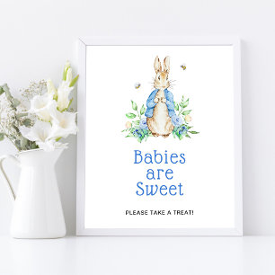 Peter Rabbit Babies are Sweet Poster