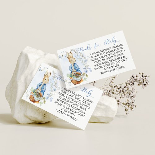Peter Rabbit Baby Boy _ Books for Baby Insert Card