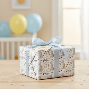 Peter Rabbit   Baby Boy's First Birthday Wrapping Paper