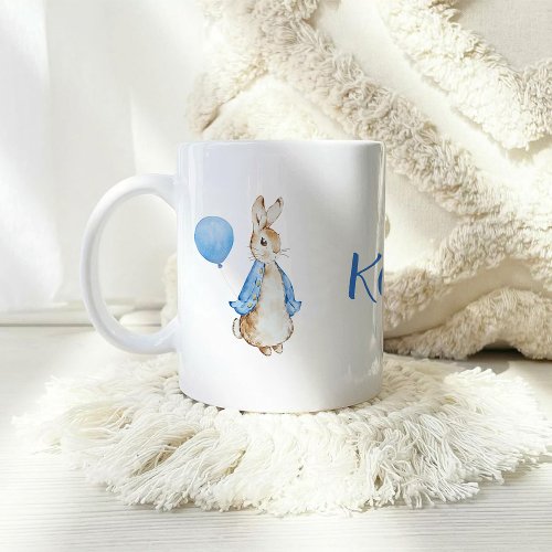 Peter Rabbit Baby Name Coffee Mug