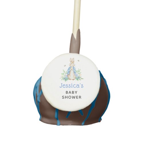 Peter Rabbit Baby Shower Cake Pops