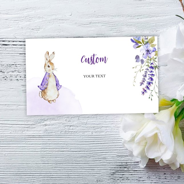 Peter Rabbit Baby Shower Custom Enclosure Card (Creator Uploaded)