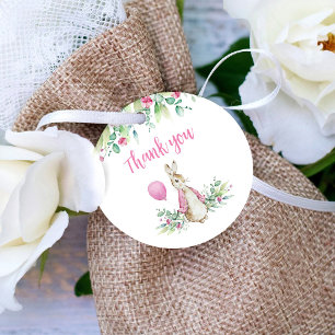 Peter Rabbit Baby Shower Favor Tags