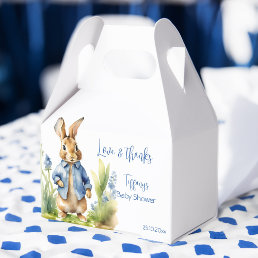 Peter rabbit baby shower favors personalized favor boxes