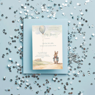 Peter Rabbit Baby Shower Invitation
