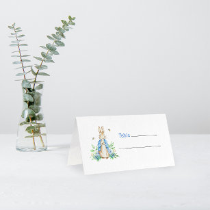 Peter Rabbit Baby Shower Place Card