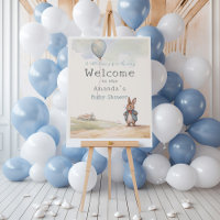 Peter Rabbit Baby Shower Welcome