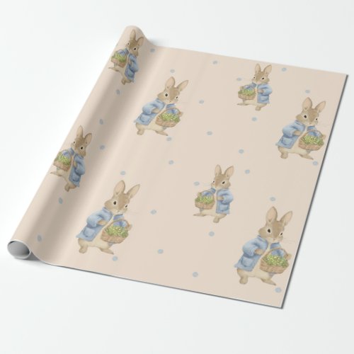 Peter Rabbit Baby Shower  Wrapping Paper