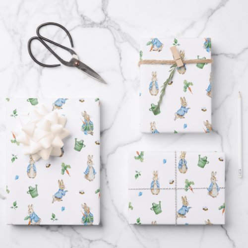 Peter Rabbit Baby Wrapping Paper Sheets