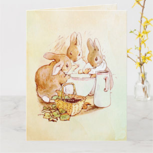 Peter Rabbit Beatrix Potter  Card