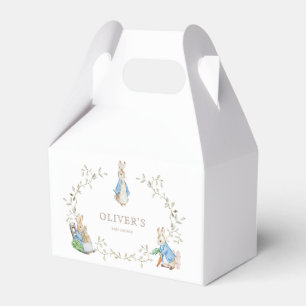 Peter Rabbit Beatrix Potter Greenery Watercolor Favor Boxes