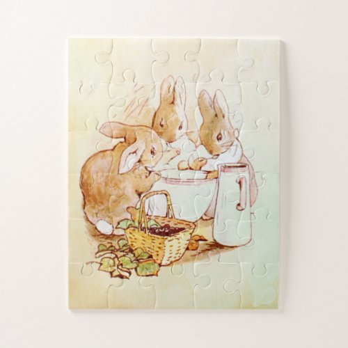 Peter Rabbit Beatrix Potter Jigsaw Puzzle