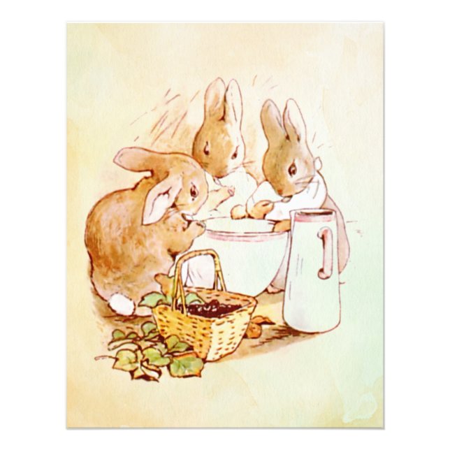 Peter Rabbit Beatrix Potter  Photo Print (Front)