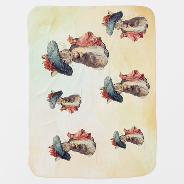 Peter Rabbit (Benjamin)  Fleece Blanket (Front)