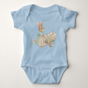 peter rabbit birthday baby bodysuit