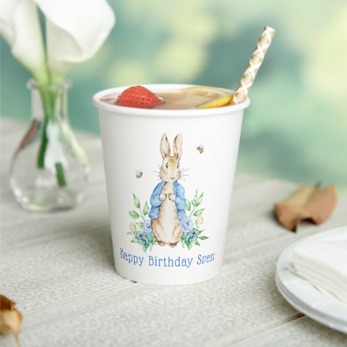 Peter Rabbit Birthday Paper Cups