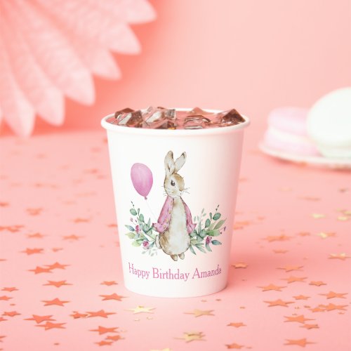 Peter Rabbit Birthday Paper Cups