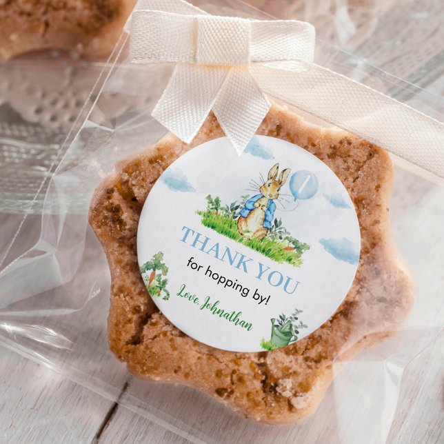 Peter Rabbit Birthday Sticker Labels (Creator Uploaded)