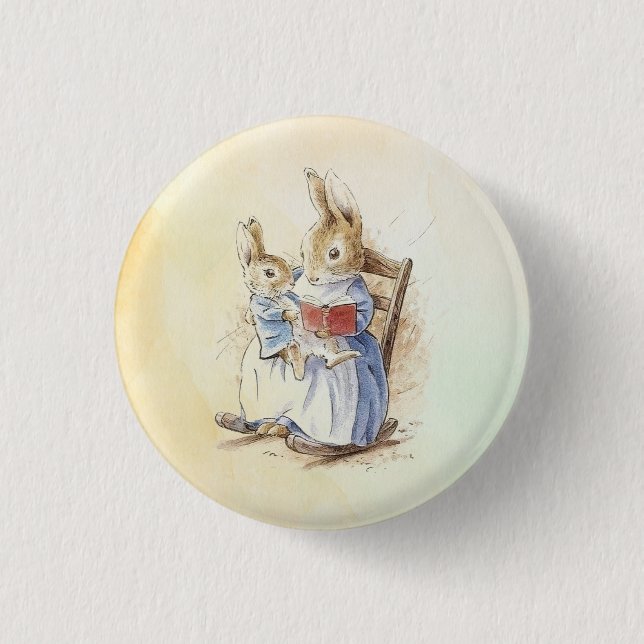 Peter Rabbit (book)   Button (Front)