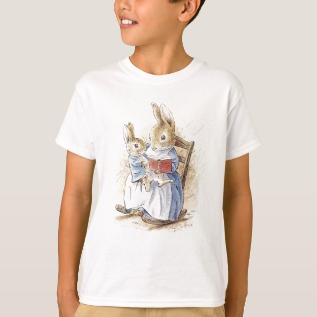 Peter Rabbit (book) Tissue Paper T-Shirt (Front)