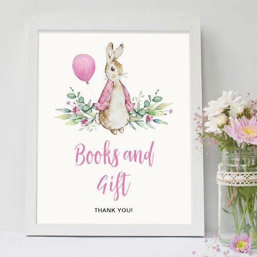 Peter Rabbit Books and Gift  Poster
