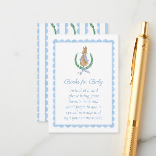 Peter Rabbit Books for Baby Enclosure Cards
