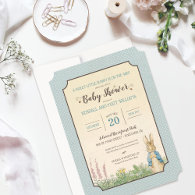 Peter Rabbit | Boy Baby Shower Invitation