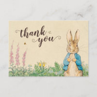 Peter Rabbit | Boy Baby Shower Thank You