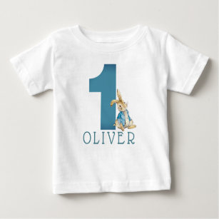 Peter Rabbit Boy First Birthday Baby T-Shirt