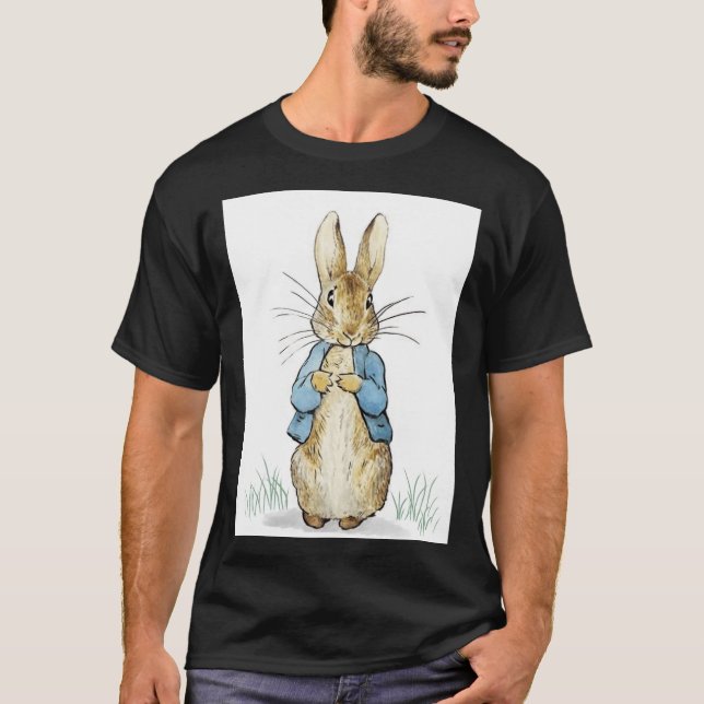 Peter Rabbit  by Beatrix Potter Classic T-Shirt (Front)