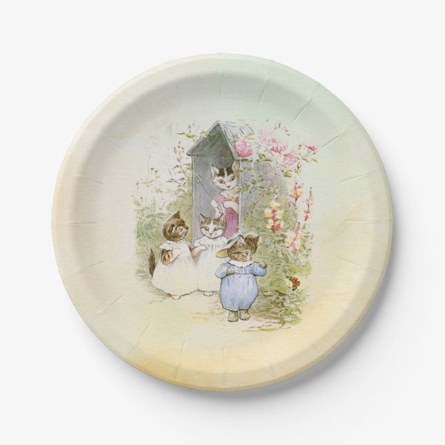Peter Rabbit (cats)   Paper Plates (Front)
