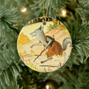 Peter Rabbit Ceramic Ornament