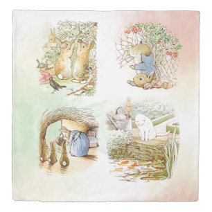 Peter Rabbit  composition 2 Duvet Cover