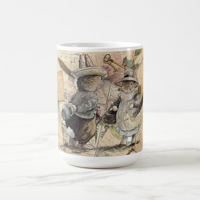 peter rabbit composition coffee mug (Center)