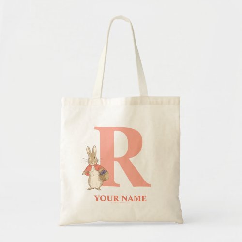 Peter Rabbit  Custom Flopsy _ Letter R Tote Bag