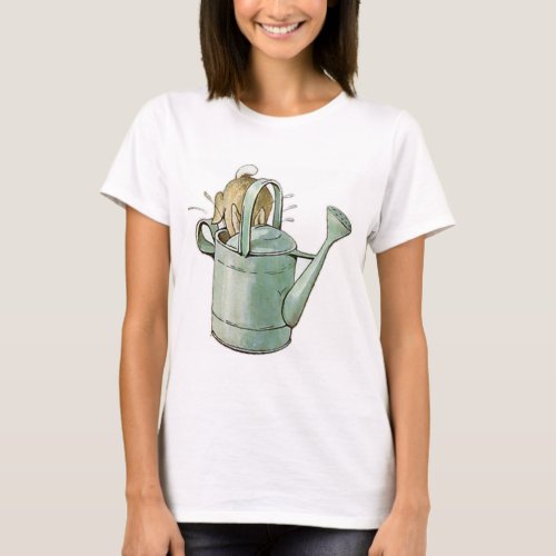 PETER RABBIT dived headfirst into the can to hide T_Shirt