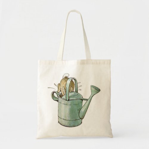 PETER RABBIT dived headfirst into the can to hide Tote Bag