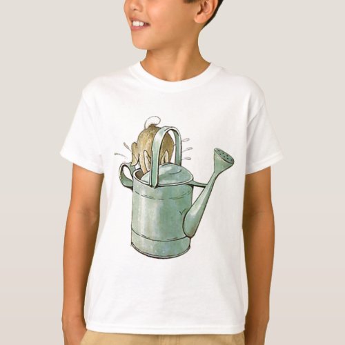 PETER RABBIT dived headfirst into the watering can T_Shirt