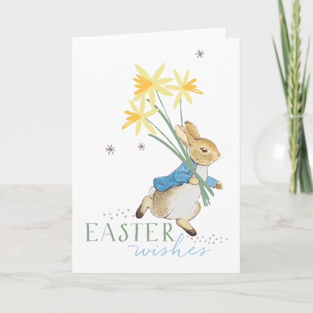 Peter Rabbit | Easter Wishes Card (Front)
